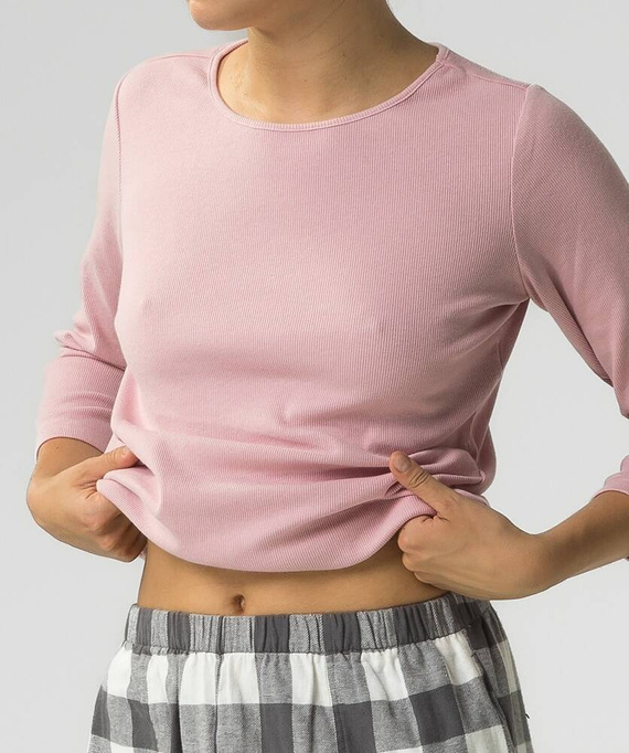 NLP-485 Piżama Damska Atlantic -różowy