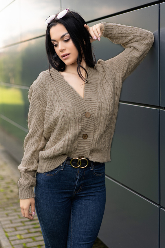 Sweter damski Mirila Beige Merribel  