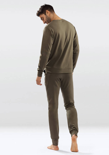 Komplet Męski Justin Dkaren khaki