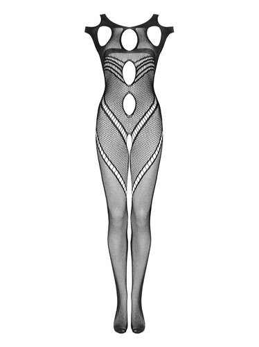 G322  Teddy Body Obsessive - czarny