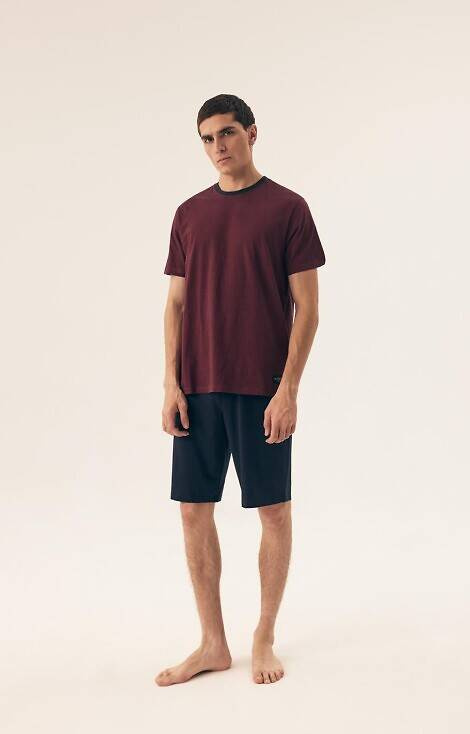 Piżama Męska 42633 Dive Henderson - bordo