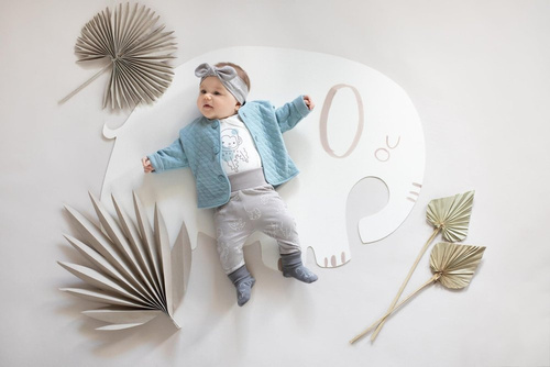 Rozpinana Bluza Slow Life Pinokio - niebieski 