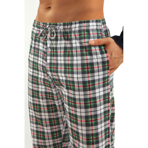 Bawełniana piżama męska Jasiek Sesto Senso - granatowy 