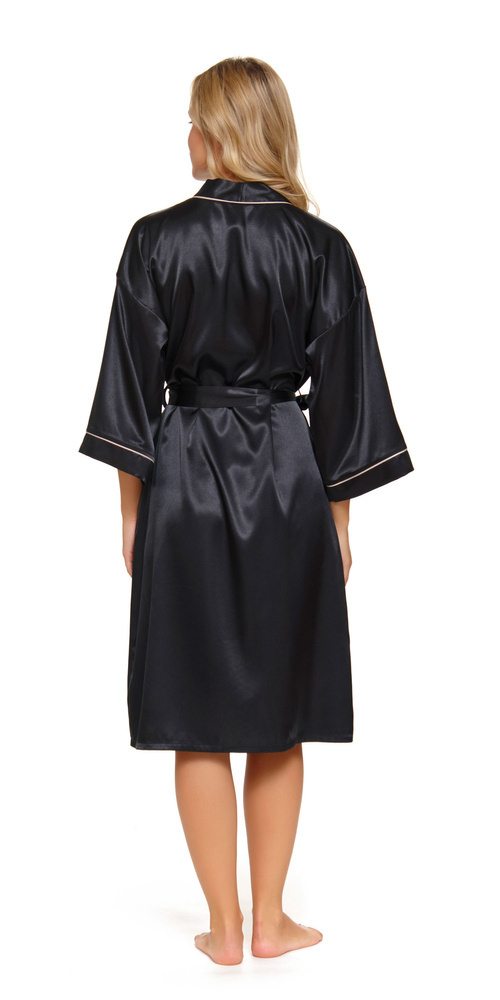 Szlafrok damski 5227 Doctor Nap - black