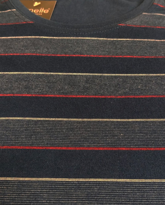 Piżama męska Cornette Various 138/56 Stylowe paski i komfort w eleganckim opakowaniu