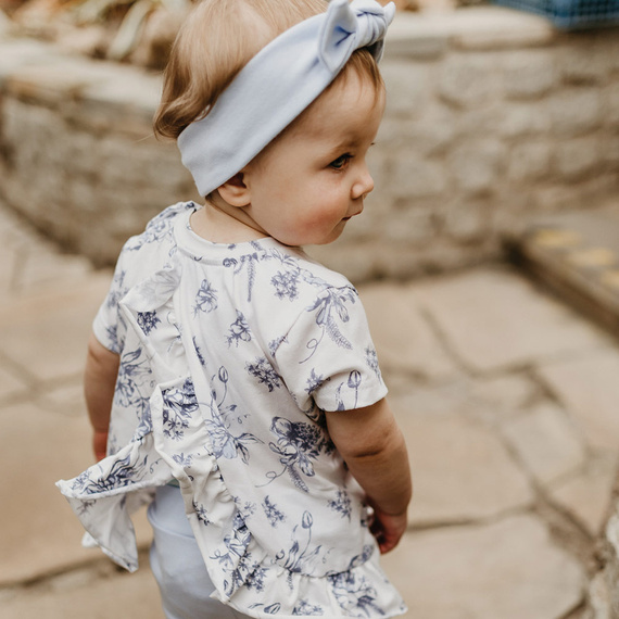 Bluzka dziewczęca Botanic Eevi- biały