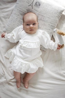 Sukienka 254E Jasmina Marija - ecru