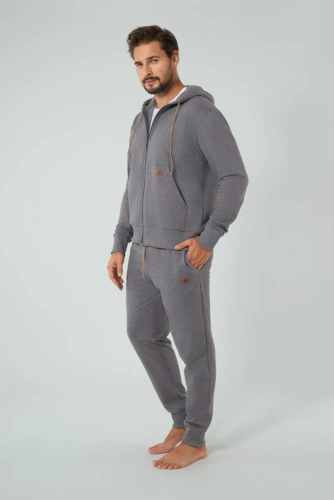 Bluza męska dresowa Darwin Italian Fashion - melanż