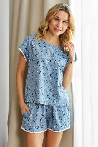 PM.4401 Piżama Damska Doctor Nap - flow