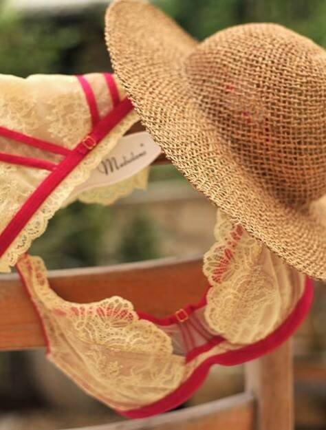 Biustonosz miękki soft 19197 Mango Mediolano żółty