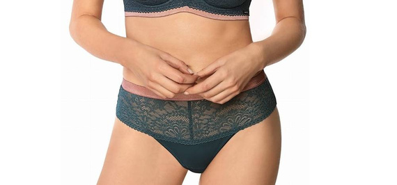 Biustonosz Push-Up Zoya Nipplex zielony