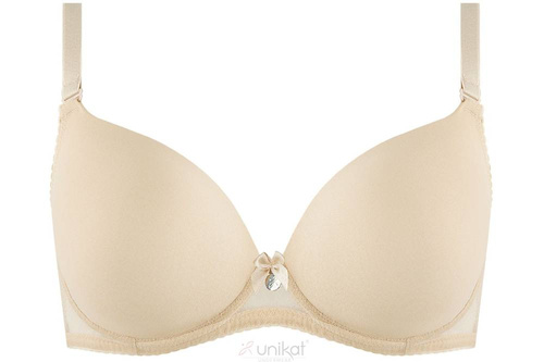 Biustonosz push up Dagna Unikat beżowy 