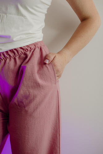 Damskie spodnie piżamowe 875 Maeve De Lafense – komfort i prostota