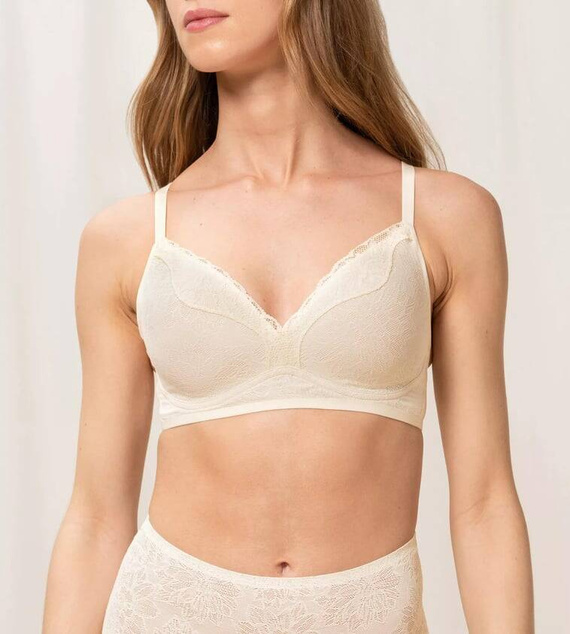 Biustonosz miękki bez fiszbin Fit Smart P01 EX Triumph ecru