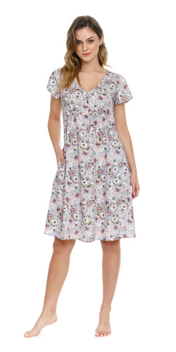 Koszula Nocna 5136 Doctor Nap - flowers