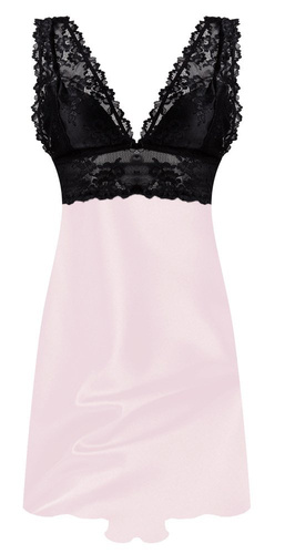 Cleo Koszulka satynowa damska DKaren- róż 