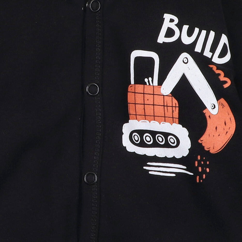 Bluza dresowa z bawełny organicznej The builders Nini czarny