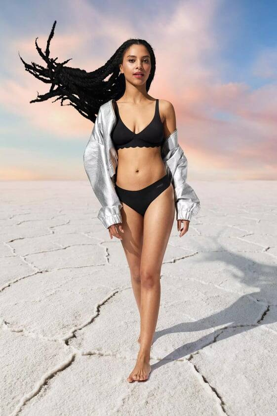 Stringi Damskie Zero Microfibre 2.0 String Sloggi - black