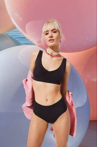 Figi Damskie Zero Feel 2.0 High Waist Sloggi  - black