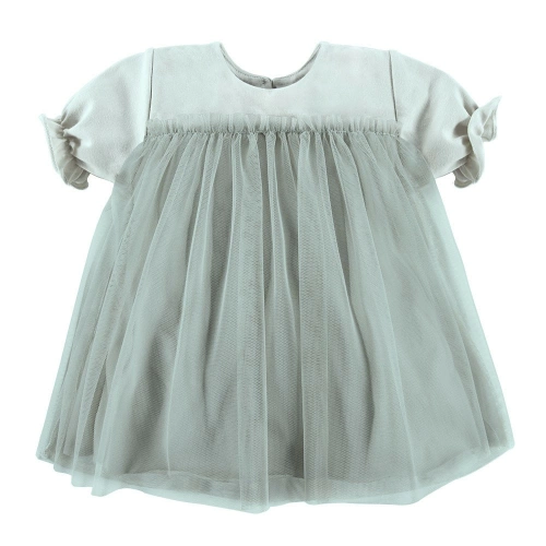 Sukienka tiul z krótkim rękawem Ceremony Eevi - zielony