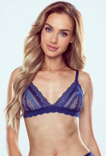 Biustonosz miękki Hariet Eldar - granatowy