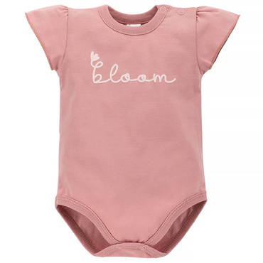 Body z krótkim rękawem Summer Mood Pinokio - ciemny róż