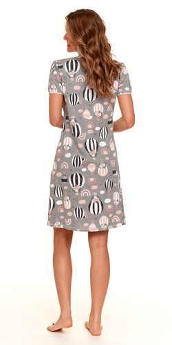 9393 Koszula ciążowa i do karmienia Doctor Nap - grey balloon