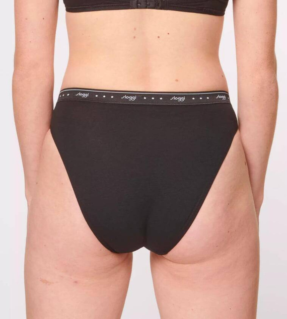 Figi Damskie 24/7 100 Tai Sloggi- black