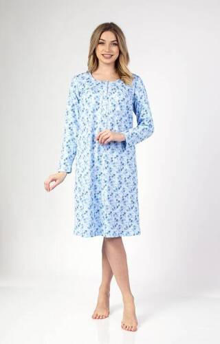 Koszula damska 011 Regina - niebieska