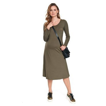 Sukienka ciążowa Lilly 9fashion khaki