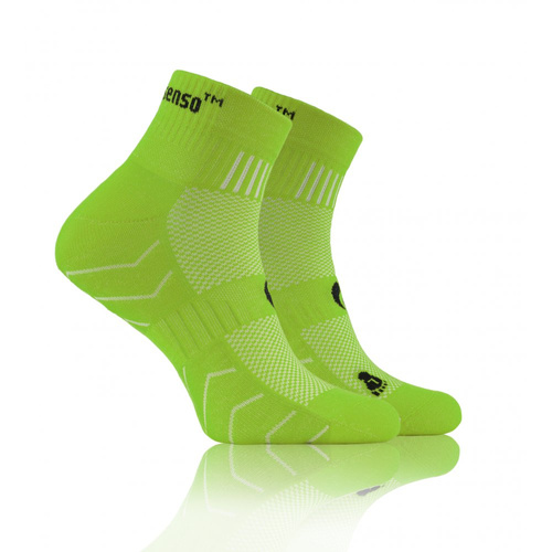 Socks Amz Skarpety sportowe uniwersalne frotte Sesto Senso zielony 