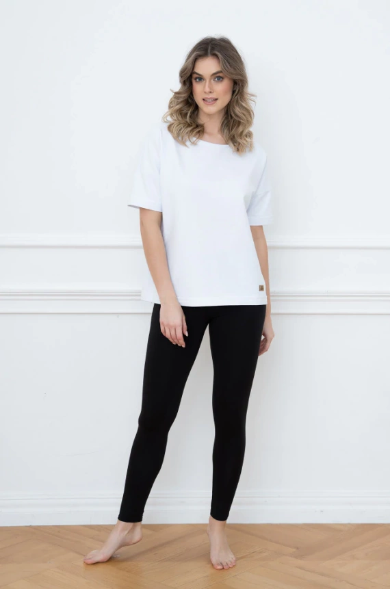 Bluzka z krótkim rękawem Alta Italian Fashion - biały