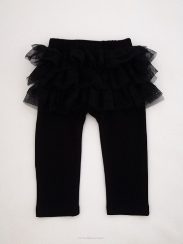 Spodnie niemowlęce Emily Bambarillo czarny