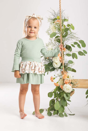 Body z nadrukiem, długi rękaw 187099 Bibi Nicol