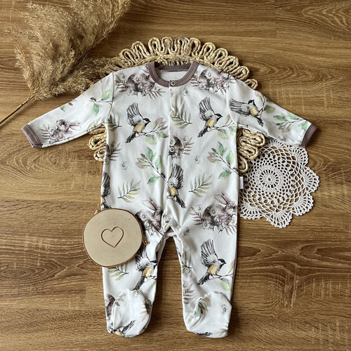 Pajac bawełniany PA12440 Królik Mamatti