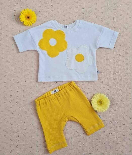 Kolarki prążek 3511/3M Marija - musztarda