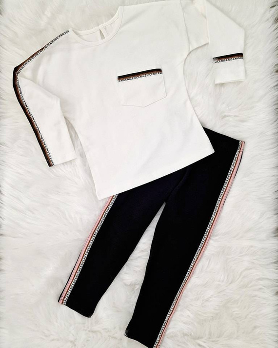 Legginsy Nice Bambarillo granatowy