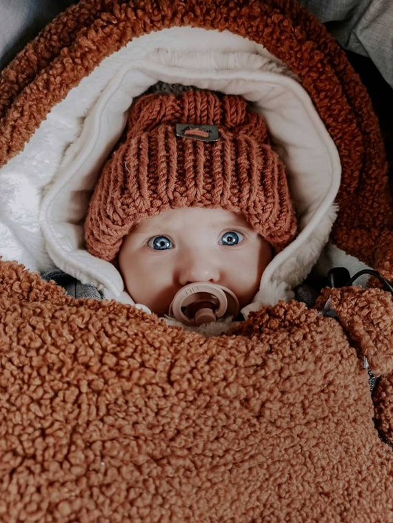 Śpiworek do wózka Alpaka Toffy Makaszka