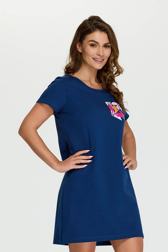 Koszula damska 12 Senizo granatowy