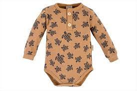 Body polo z długim rękawem  "Easy Life" Makoma moonbeam druk