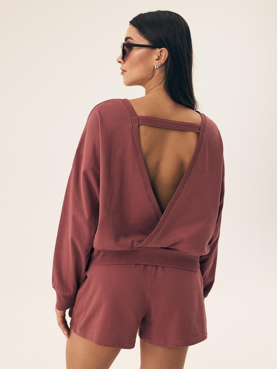 Piżama Damska 42772 Nimes Henderson brązowy