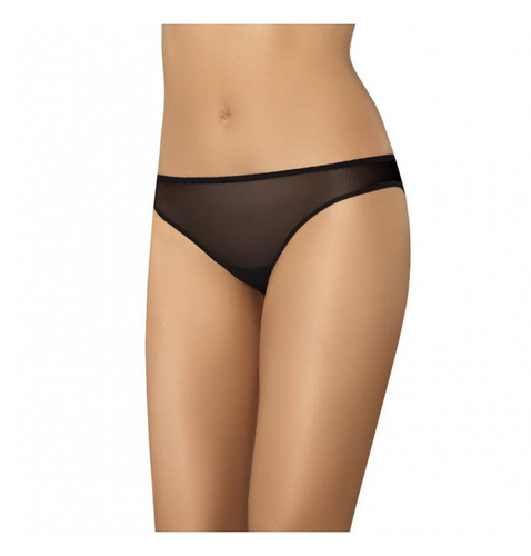 Figi damskie siateczkowe Agil Teyli - czarny