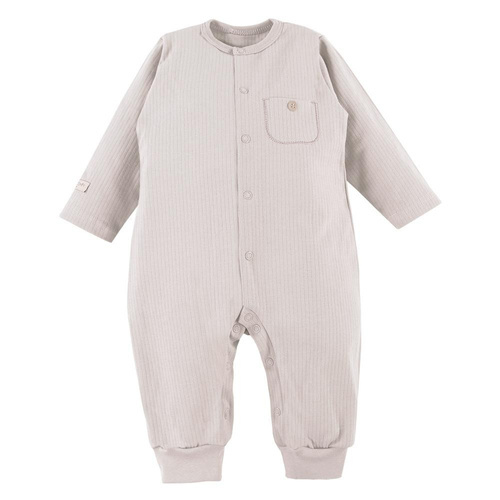 Pajac z kieszonką bez stópek "Simply Comfy" Eevi-beżowy