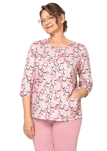 Piżama damska 201 Maria II Martel  brudny róż 26