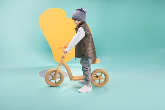 Kamizelka rozpinana Fun Time Pinokio - zielony