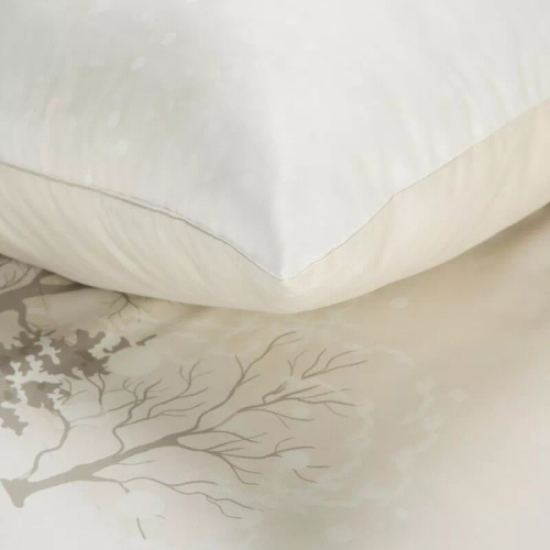 Melody Eurofirany Pościel świąteczna z mikrowłókna – czerwony zdobiona nadrukiem świątecznym