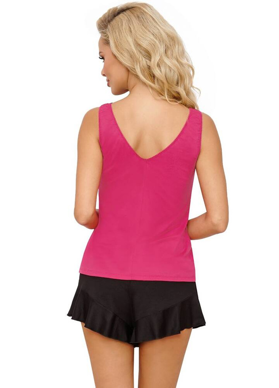 Piżama damska Candy 1/2 Donna - fuksja