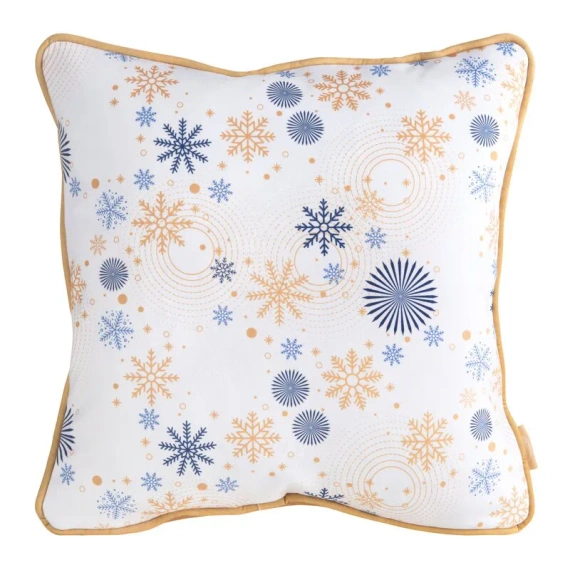 Poszewka świąteczna Carol Eurofirany biały/złoty