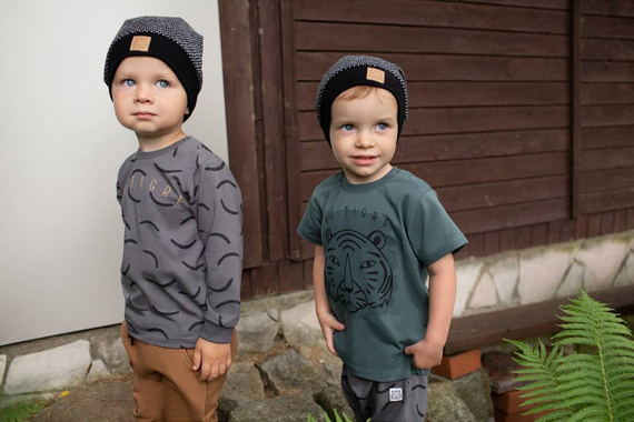 T-shirt z krótkim rękawkiem Le Tigre Pinokio - zielony