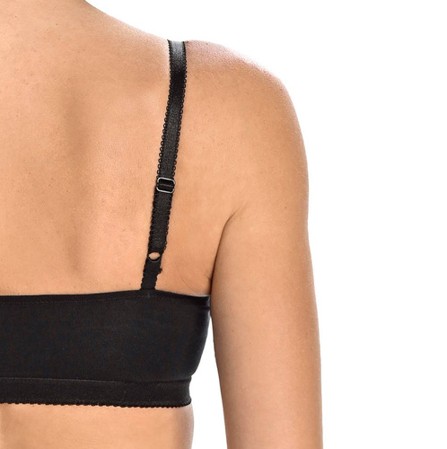 Biustonosz braletka bez fiszbin Bianca Teyli - czarny